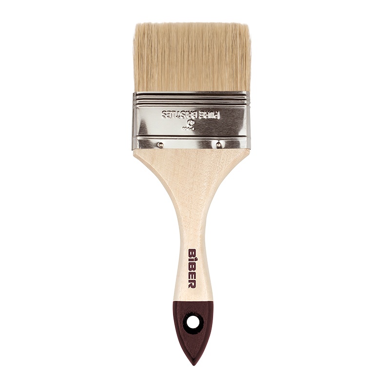 Кисть флейцевая Biber Стандарт 75 мм (3")