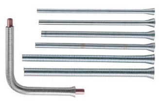 Набор трубогибов спиральных (1/4", 3/8",1/2", 5/8") DSZH CT-102-L