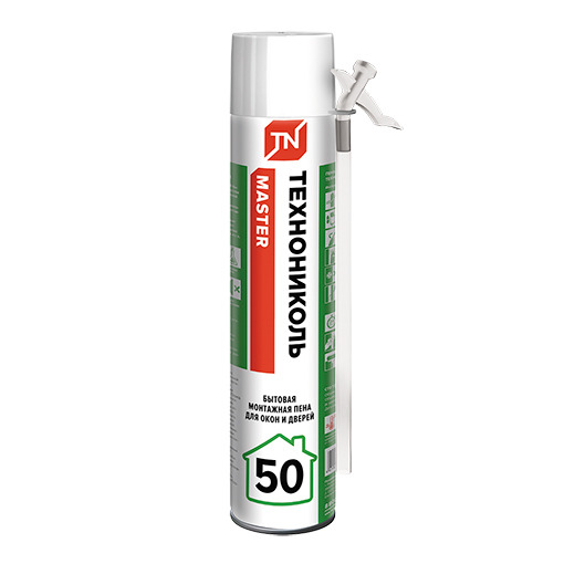 Пена монтажная бытовая ТЕХНОНИКОЛЬ MASTER 50