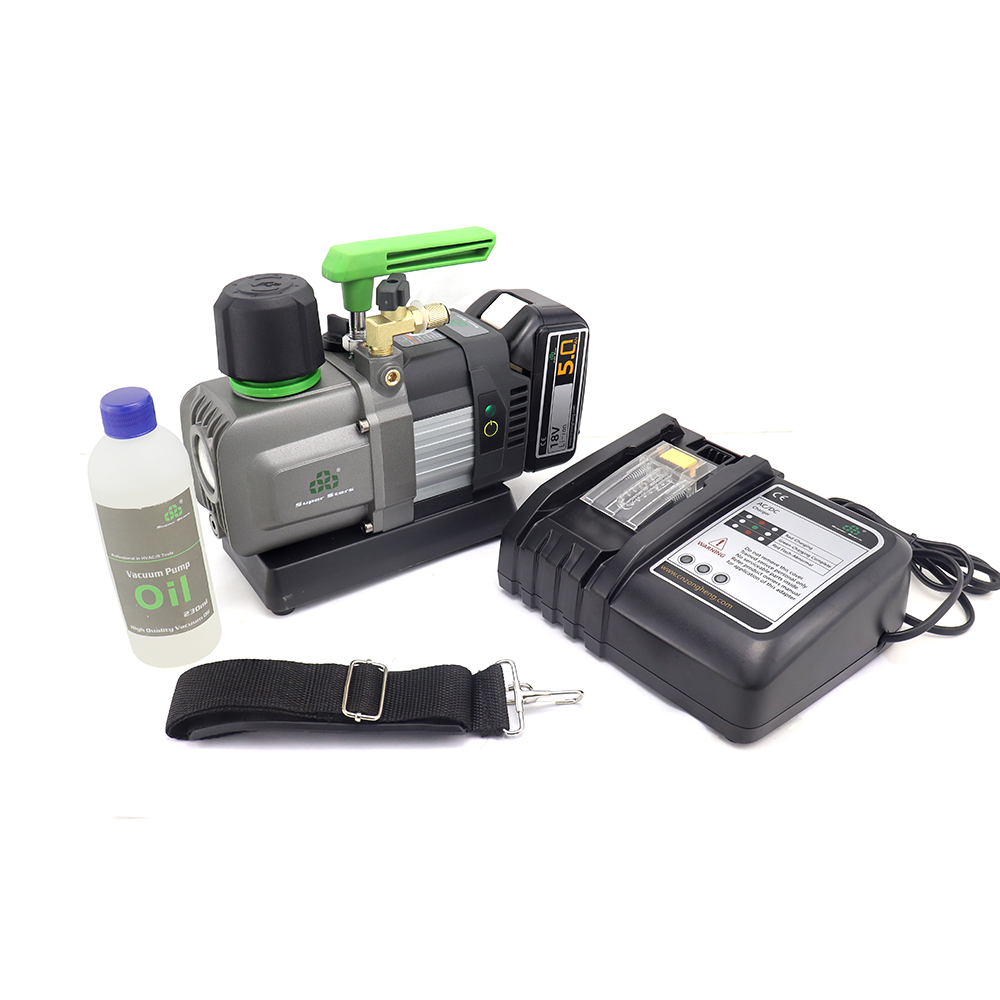 Аккумуляторный вакуумный насос одноступенчатый Super Star ST-2SC