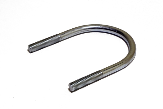 Хомут U-образный (М12) Mayer 2 1/2" (66-76) (оц. сталь)